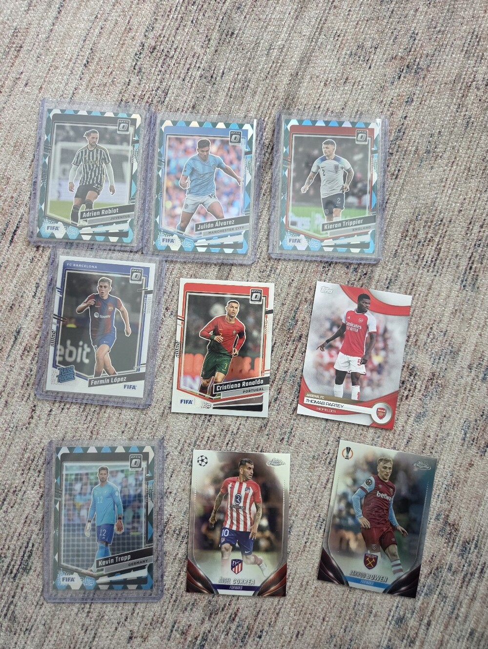 Assorted Soccer Trading Cards - Multi Color